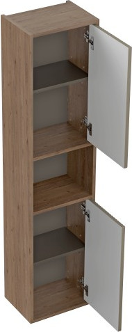 Шкаф-пенал для ванной Cersanit Classic Ribble 35 универсальный / 69282