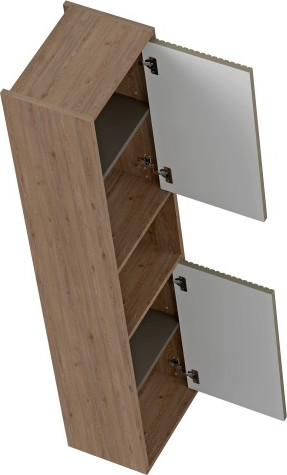 Шкаф-пенал для ванной Cersanit Classic Ribble 35 универсальный / 69282