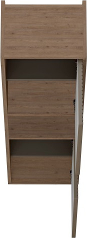 Шкаф-пенал для ванной Cersanit Classic Ribble 35 универсальный / 69282