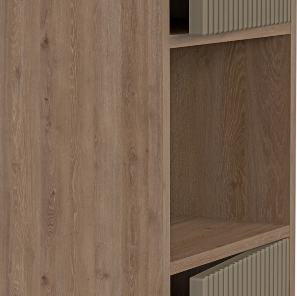 Шкаф-пенал для ванной Cersanit Classic Ribble 35 универсальный / 69282