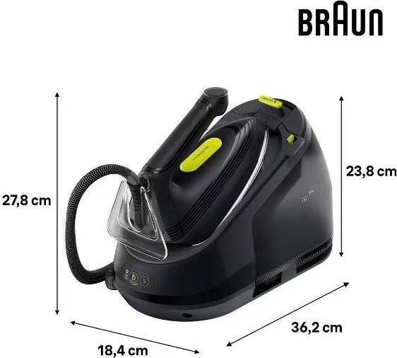 Утюг с парогенератором Braun 12830040-IS3257BK