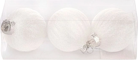 Набор шаров новогодних Ausini B8020WT - фото