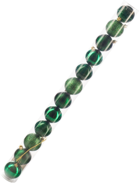 Набор шаров новогодних Ausini VT25-04001-6 - фото