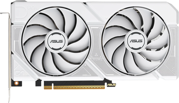 Видеокарта Asus GeForce RTX 5060 Dual White OC Edition (DUAL-RTX5060-O8G-WHITE) - фото