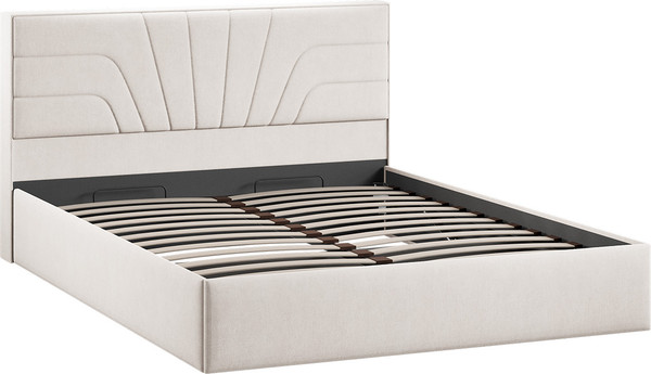 Двуспальная кровать ТриЯ Пандора с ПМ и заглушиной 160x200 Тип 1 