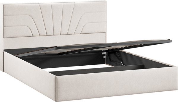 Двуспальная кровать ТриЯ Пандора с ПМ и заглушиной 160x200 Тип 1 