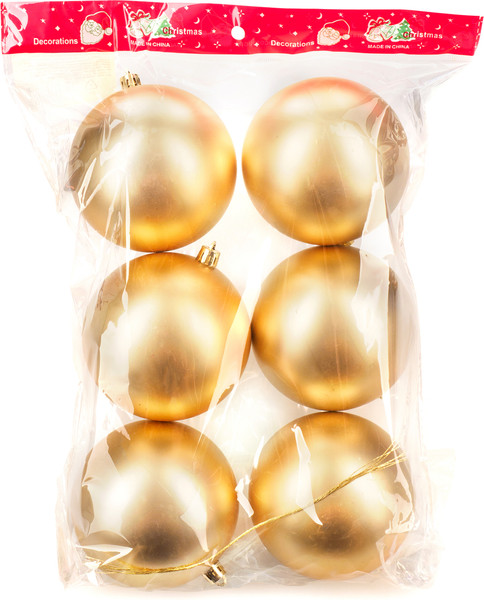 Набор шаров новогодних Ausini VT25-04017-1 - фото