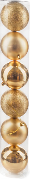 Набор шаров новогодних Ausini VT25-04009-1 - фото