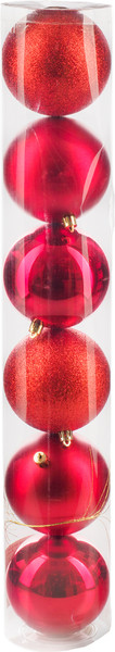 Набор шаров новогодних Ausini VT25-04009-3 - фото