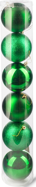 Набор шаров новогодних Ausini VT25-04009-5 - фото