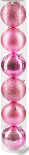 Набор шаров новогодних Ausini VT25-04009-7 - фото