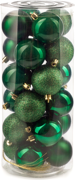 Набор шаров новогодних Ausini VT25-04003-6 - фото