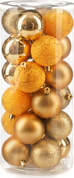 Набор шаров новогодних Ausini VT25-04020-1 - фото