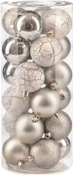 Набор шаров новогодних Ausini VT25-04020-2 - фото
