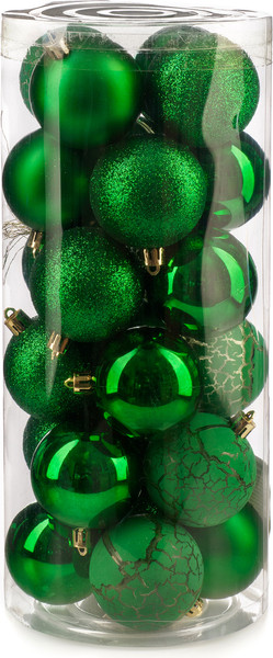Набор шаров новогодних Ausini VT25-04020-5 - фото