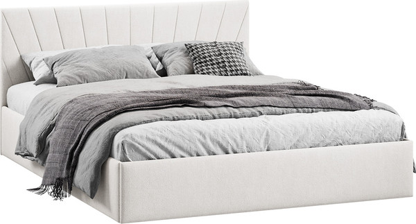 Двуспальная кровать ТриЯ Эвори с ПМ 160x200 Тип 1 - фото