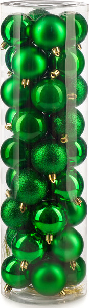 Набор шаров новогодних Ausini VT25-04002-5 - фото