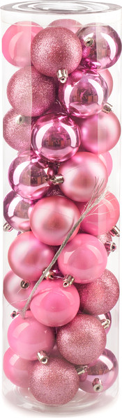 Набор шаров новогодних Ausini VT25-04002-7 - фото