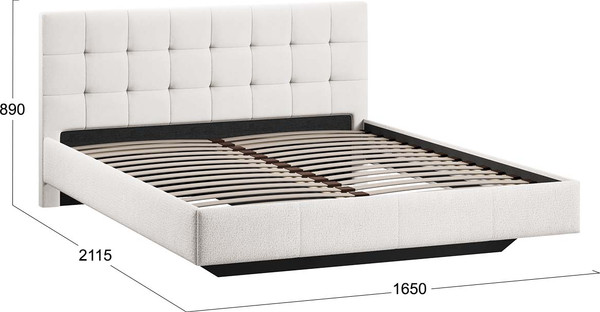 Двуспальная кровать ТриЯ Эмма 160x200 Тип 1 