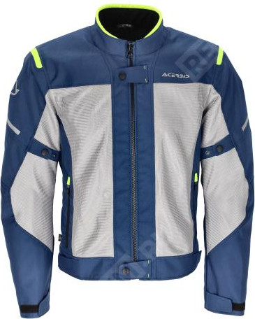 Мотокуртка Acerbis Ramsey My Vented 2.0 / 0023744.248.064 (M, синий/желтый) - фото