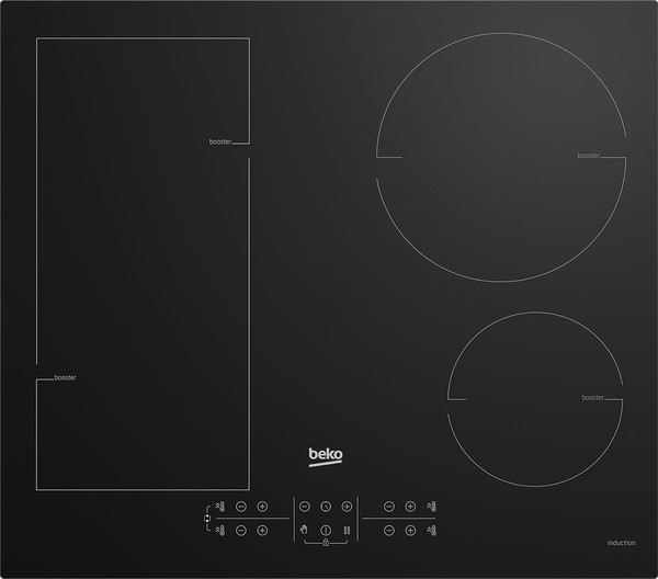 Индукционная варочная панель Beko BHI6420KFBB - фото