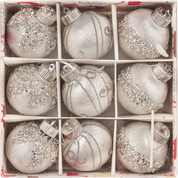 Набор шаров новогодних Ausini V5052 - фото