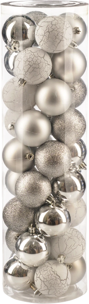 Набор шаров новогодних Ausini VT25-04019-2 - фото