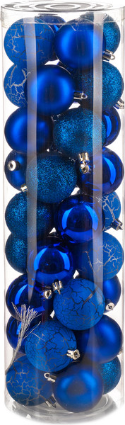 Набор шаров новогодних Ausini VT25-04019-4 - фото