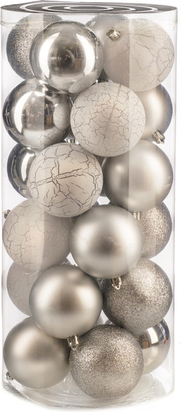 Набор шаров новогодних Ausini VT25-04021-2 - фото