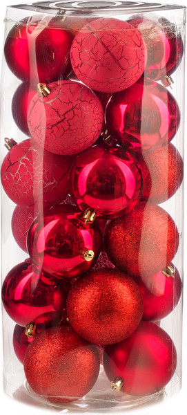 Набор шаров новогодних Ausini VT25-04021-3 - фото