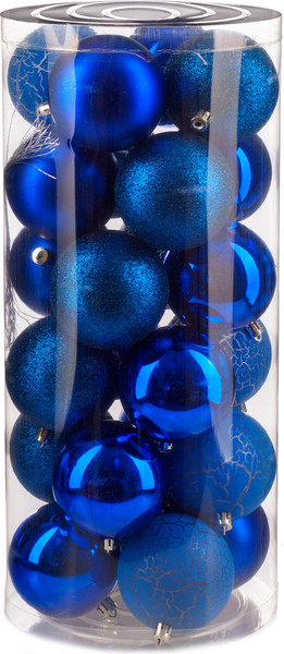 Набор шаров новогодних Ausini VT25-04021-4 - фото