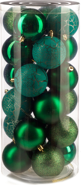 Набор шаров новогодних Ausini VT25-04021-6 - фото