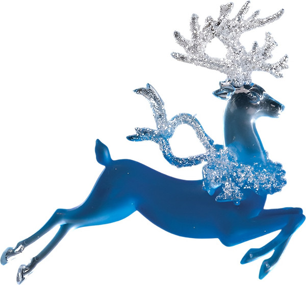 Елочная игрушка Erich Krause Олень нарядный / 35987 - фото