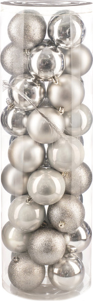 Набор шаров новогодних Ausini VT25-04006-2 - фото