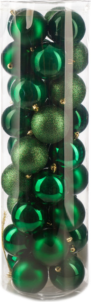 Набор шаров новогодних Ausini VT25-04006-6 - фото