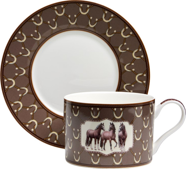 Чашка с блюдцем Lefard Horse Club 590-728 - фото