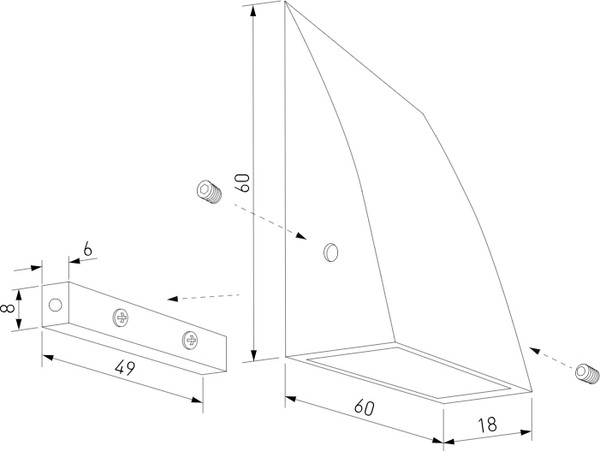 Бра Elektrostandard 40159/LED 3000K