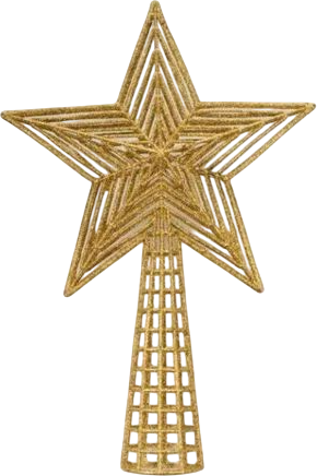 Верхушка для елки Ausini Звезда на елку / V5201 - фото