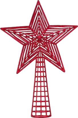 Верхушка для елки Ausini Звезда на елку / V5202 - фото