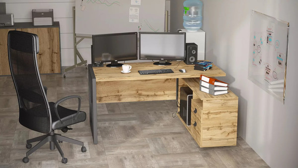 Письменный стол Калифорния мебель Хардвиг СР01