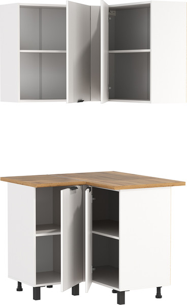 Шкаф навесной для кухни Олмеко Венера угловой