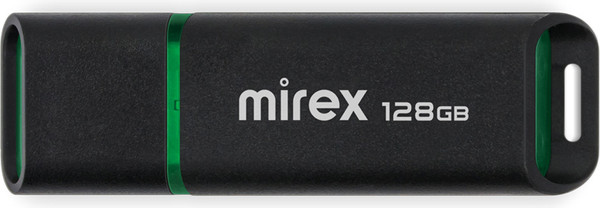 USB flash накопитель Mirex Spacer Black 128GB (13600-FMUSP128) - фото