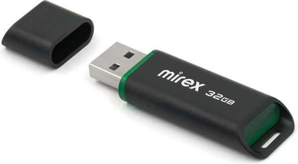 USB flash накопитель Mirex Spacer Black 32GB (13600-FMUSBK32)