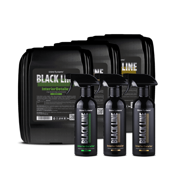 Очиститель салона Shine Systems Black Line InteriorDetailer Macadamia / SSBL997 