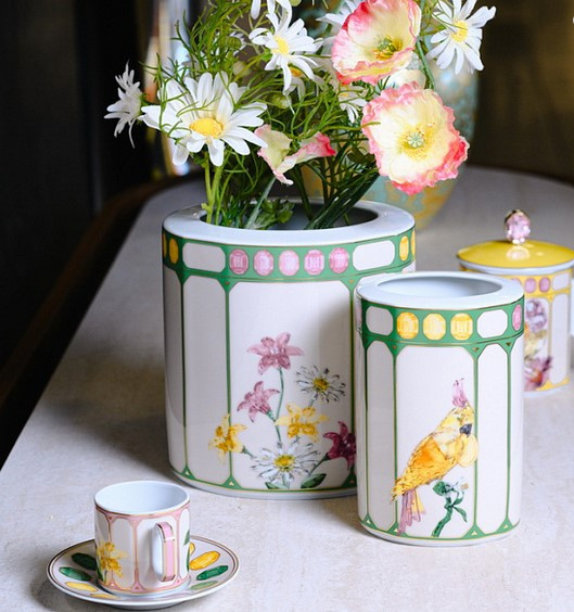 Чашка с блюдцем Rosenthal Swarovski Idyllia / 10570-426400-14715