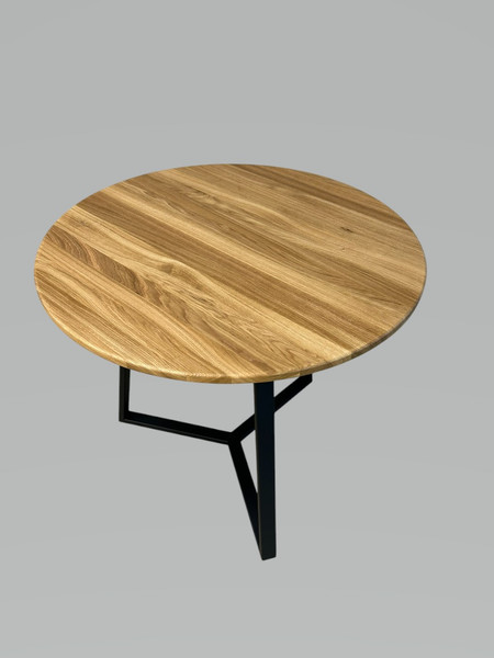 Обеденный стол Iva-Wood Premium 100x100x2 / SW-001.SL.Nm