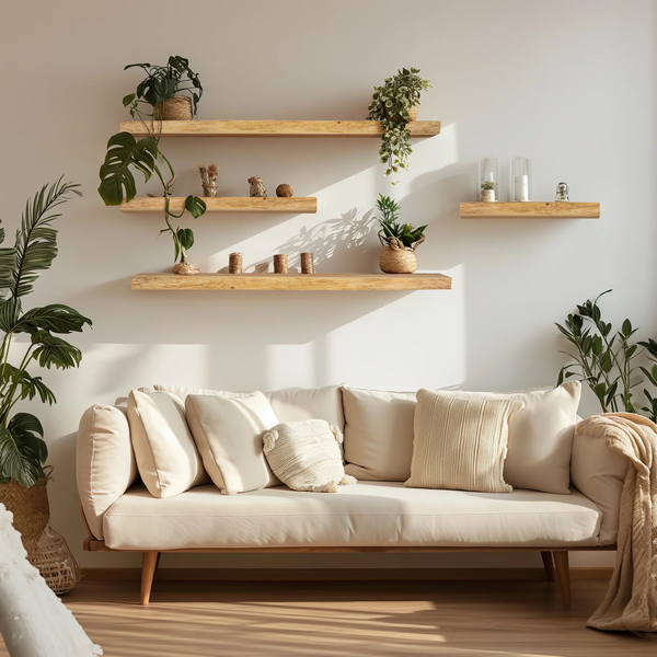 Полка Iva-Wood Solid Nature 60x22x4 / SW-013-SL