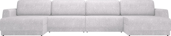 Диван П-образный Олмеко Женева 2S2O2P еврокнижка