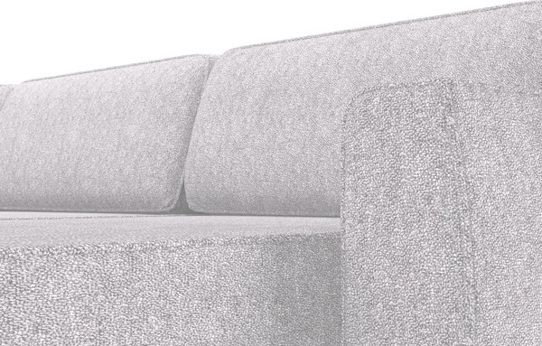 Диван П-образный Олмеко Женева 2S2O2P еврокнижка