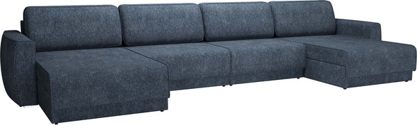 Диван П-образный Олмеко Женева 2S2O2P еврокнижка - фото